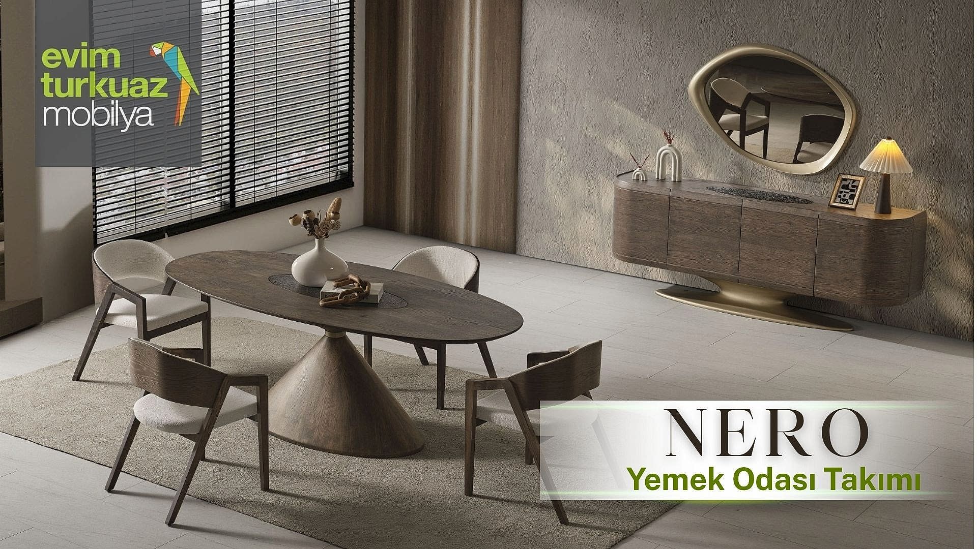 Nero Yemek Odası Takımı