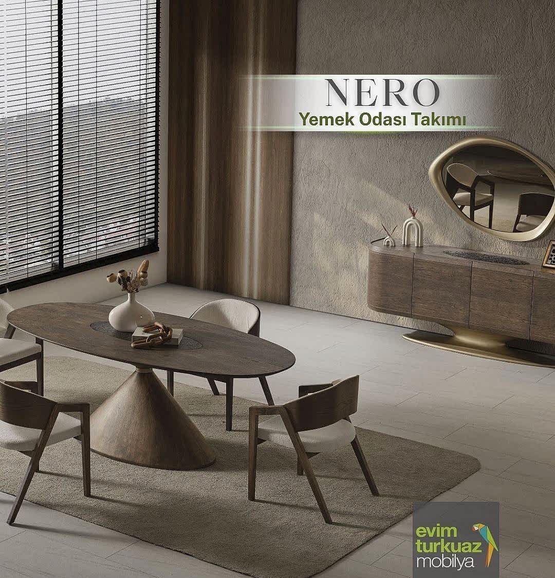 Nero Yemek Odası Takımı